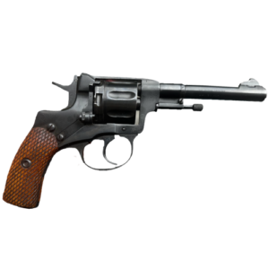 Original 1940 Soviet M1895 Nagant Revolver | WWII-Era 7.62x38mmR Double/Single Action Military Surplus Handgun