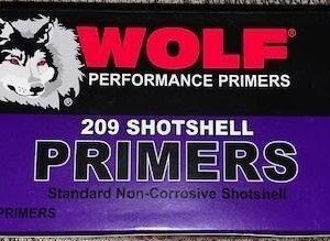 209 Shotshell Wolf Performance Primers for Ammunition Reloading