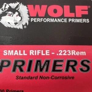 Wolf Performance Small Rifle Primers Box of 1000