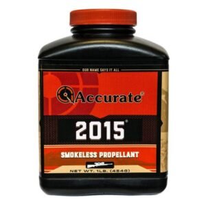 Accurate 2015 Smokeless Powder for Precision Rifle Reloading