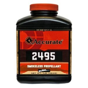 Accurate 2495 Smokeless Powder for Precision Rifle Reloading