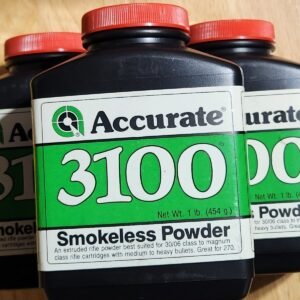 Accurate MR 3100 Smokeless Powder for Slow-Burning Rifle Loads