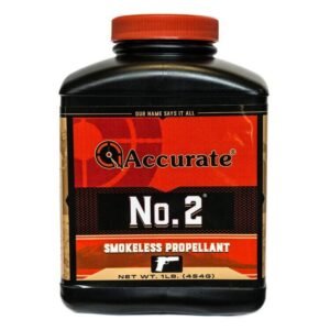 Accurate No. 2 Smokeless Powder for Handgun Reloading