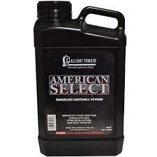 Alliant American Select Smokeless Gun Powder | Premium Shotgun & Pistol Propellant – 1 lb / 4 lb / 8 lb Containers