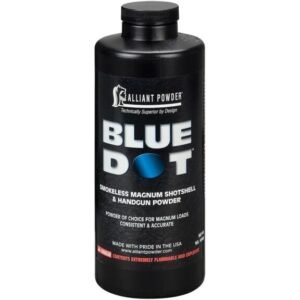 Alliant Blue Dot Smokeless Gun Powder | Legendary Magnum Shotgun & Pistol Propellant – 1 lb / 4 lb / 8 lb Containers