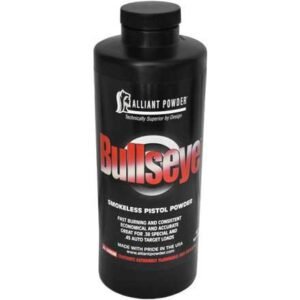 Alliant Bullseye Smokeless Pistol Powder | Legendary Fast-Burning Handgun Propellant – 1 lb Container