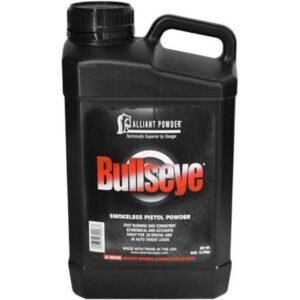 Alliant Bullseye Smokeless Pistol Powder | Legendary Fast-Burning Handgun Propellant – 4 lb Container