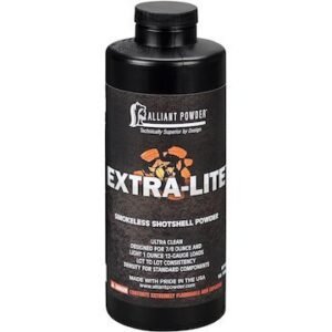 Alliant Extra-Lite Smokeless Gun Powder | Ultra-Low Recoil 12-Gauge Target Propellant – 1 lb / 4 lb / 8 lb Containers