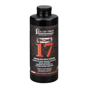 Alliant Reloder 17 Smokeless Rifle Powder | High-Velocity Ultra-High Energy Propellant – 1 lb / 5 lb / 8 lb Containers