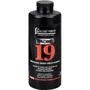 Alliant Reloder 19 Smokeless Rifle Powder | Premium Magnum Propellant for Big-Game Calibers – 1 lb / 5 lb / 8 lb Containers