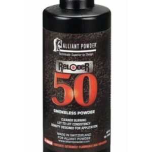 Alliant Reloder 50 Smokeless Rifle Powder | The Ultimate Ultra-Slow Propellant for .50 BMG & Extreme Magnums – 1 lb / 5 lb / 8 lb Containers