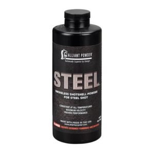 Alliant Steel Smokeless Gun Powder | High-Performance Non-Toxic Shotshell Propellant for Waterfowl – 1 lb / 4 lb / 8 lb Containers