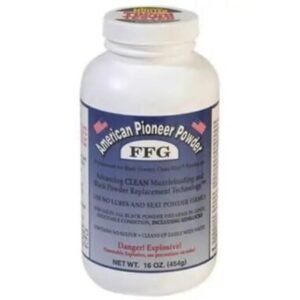 American Pioneer FFg 2F Pre-Measured Powder Tubes | Black Powder Substitute Muzzleloading Propellant (100-Grain, 25-Pack)