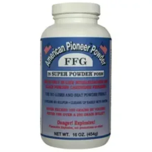 American Pioneer Super Loose Black Powder Substitute | High-Energy Muzzleloading Propellant (1-lb Canister)