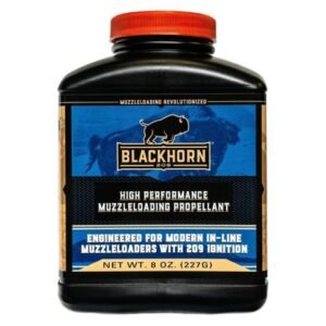 Hodgdon Blackhorn 209 Muzzleloading Smokeless Powder | High-Performance Non-Corrosive Propellant – 8 oz / 10 oz Canister