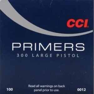 CCI #300 Large Pistol Primers for Reloading Handgun Ammo