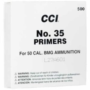 CCI #35 50 BMG Military Primers for Reloading Ammo
