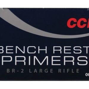 CCI #BR2 Large Rifle Bench Rest Primers for Precision Reloading