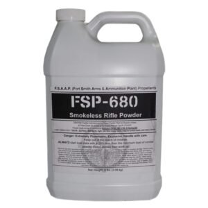 FSP-680 Smokeless Rifle Powder | Fast-Burning Propellant Comparable to H4198 – Bulk 16 lb Container