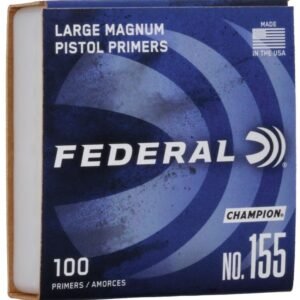Federal #155 Large Pistol Magnum Primers for Ammunition Reloading