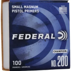 Federal #200 Small Pistol Magnum Primers for Ammunition Reloading