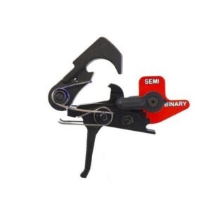 Franklin Armory BFSIII AR-S1 Binary Trigger | Straight Bow, 3-Position Semi-Automatic / Binary Fire Control Group, Small Pin (.154"), Black Finish – MPN: 00-50621-BLK