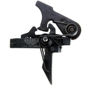 Geissele Automatics Super Dynamic 3 Gun (SD-3G) Trigger | Flat Bow, Single-Stage Match/Competition Fire Control Group, Small Pin (.154") – MPN: 05-166