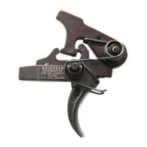 Geissele Automatics Super Semi-Automatic (SSA) Two-Stage Trigger | Curved Bow, Small Pin (.154"), 4.5 lb Combat/Duty Break – MPN: 05-101