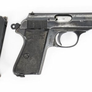 German Walther PP .32 ACP Pre-War Commercial Semi-Automatic Pistol | Rare Zella-Mehlis Production with Crown/N Proofs (Original Blued Finish)