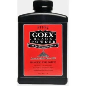 Goex FFFFg 4F Ultra-Fine Black Powder | Premium Priming & Flintlock Flashpan Propellant (1-lb Canister)