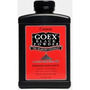Goex Fg 1F Coarse Black Powder | Authentic High-Energy Propellant for Cannons, Muskets, and Large-Bore Firearms (1-lb Canister)