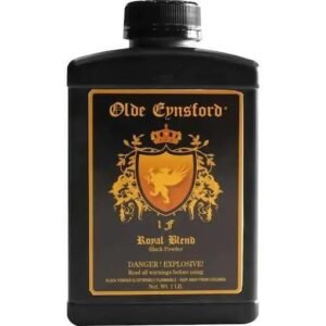 Goex Olde Eynsford 1F Premium Black Powder | High-Purity Coarse Propellant for Cannons and Large-Bore Firearms (1-lb Canister)