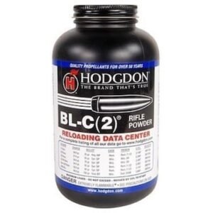 Hodgdon BL-C(2) Smokeless Gun Powder | Spherical Rifle Propellant for .308 Winchester & .223 Remington – 1 lb / 8 lb Containers