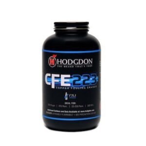 Hodgdon CFE 223 Smokeless Gun Powder | Copper Fouling Eraser Propellant for AR-15 & .223 Rem – 1 lb / 8 lb Containers