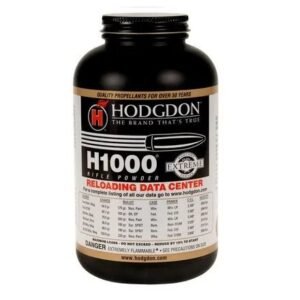 Hodgdon H1000 Smokeless Gun Powder | Extreme Extruded Magnum Propellant for Long-Range Precision – 1 lb Canister