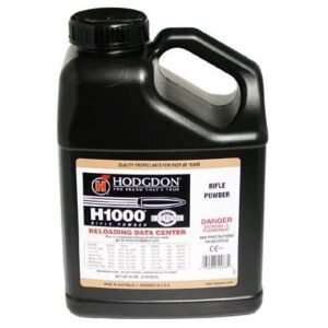 Hodgdon H1000 Smokeless Gun Powder | Extreme Extruded Magnum Propellant for Long-Range Precision – Bulk 8 lb Container