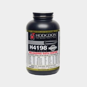Hodgdon H4198 Smokeless Gun Powder | Extreme Extruded Propellant for Small-Capacity & Big-Bore Rifles – 1 lb / 8 lb Containers