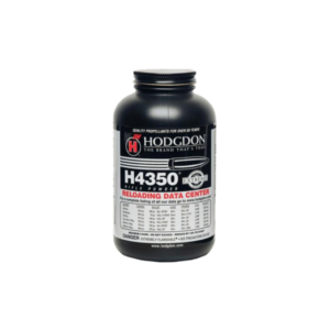 Hodgdon H4350 Smokeless Gun Powder | Extreme Extruded Propellant for Precision Rifle & Magnum Calibers – 1 lb / 8 lb Containers