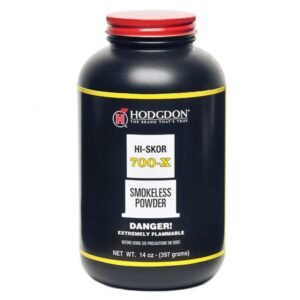 Hodgdon Hi-Skor 700-X Smokeless Shotgun & Pistol Powder | Fast-Burning Flake Propellant – 14 oz / 4 lb Containers