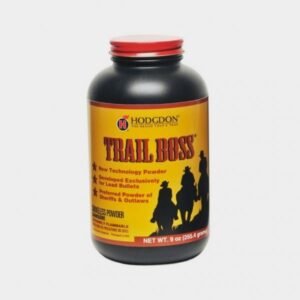 Hodgdon Trail Boss Smokeless Gun Powder | Low-Density Propellant for Cowboy Action & Reduced Rifle Loads – 9 oz / 2 lb Containers