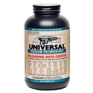 Hodgdon Universal Clays Smokeless Powder | Versatile Mid-Burn Rate Propellant – 1 lb / 4 lb / 8 lb Containers