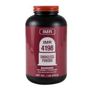 IMR 4198 Smokeless Powder | Fast-Burning Extruded Propellant for Rifle & Shotgun Reloading – 1 lb Container