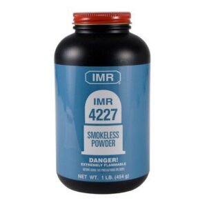 IMR 4227 Smokeless Powder | Fast-Burning Extruded Propellant for Magnum Handgun & Small Rifle – 1 lb Container