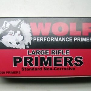 Large Rifle Wolf Performance Primers for Ammunition Reloading