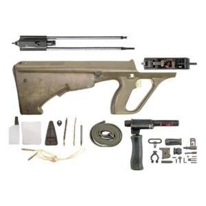 Malaysian Contract Steyr AUG Parts Kit | 5.56x45mm NATO, Left-Hand (LH) Bullpup Configuration, Good Surplus Condition with Cleaning Kit