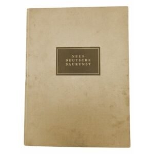 Original 1941 “Neue Deutsche Baukunst” by Albert Speer | Bucherring Volk und Reich Verlag Berlin WWII Architectural Monograph