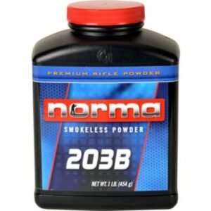 Norma 203-B Smokeless Powder | High-Performance Medium-Burn Extruded Rifle Propellant – 1 lb / 1.1 lb / 11 lb Containers