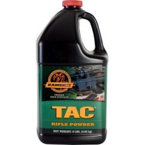 Ramshot TAC Smokeless Rifle Powder 8 lb | Clean-Burning Spherical Propellant for .223 Remington and .308 Winchester