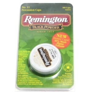 Remington #11 Percussion Caps 100 Count for Muzzleloading