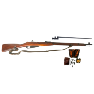 Original 1943 Soviet Tula Mosin-Nagant M91/30 PU Sniper Rifle | Matching-Number WWII 7.62x54mm Bolt-Action System with Original Bayonet & Scope